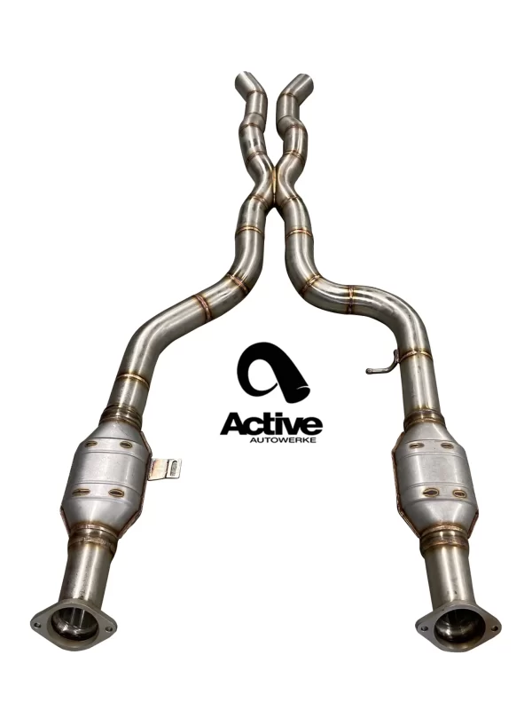 2 Copy 2 3 600x800 - Active Autowerke G80/G82 M3/M4 Signature mid-pipe with X-Pipe