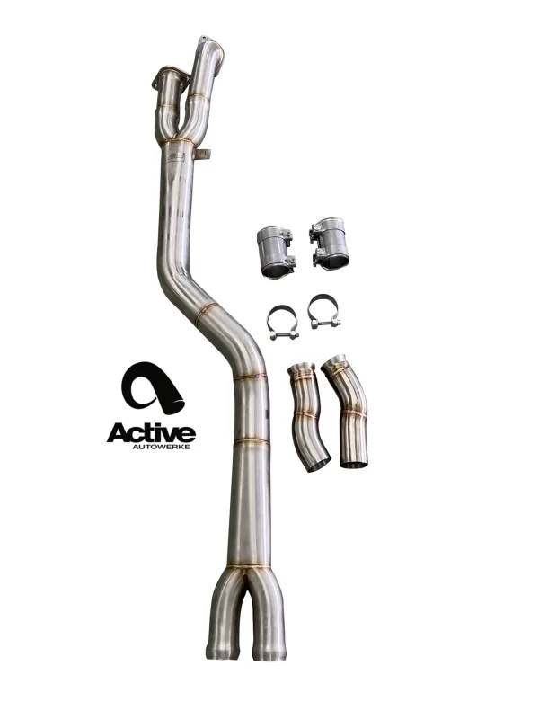 3 Copy 4 3 600x800 - Active Autowerke G80/G82 M3/M4 Signature single mid-pipe with G-brace