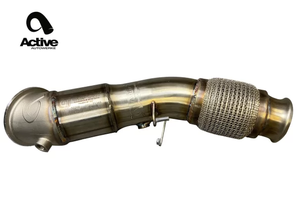 B46DPCata 3 600x450 - Active Autowerke Toyota Supra MKV A91 2.0 B46 Catted Downpipe