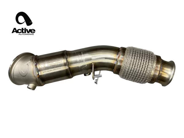 B46DPCatb 3 600x450 - Active Autowerke Toyota Supra MKV A91 2.0 B46 Catted Downpipe
