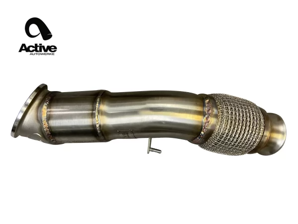 B46DPCatc 3 600x450 - Active Autowerke Toyota Supra MKV A91 2.0 B46 Catted Downpipe