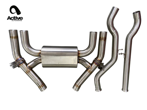 m2cexh5 3 - F87 M2C Valved Rear Axle-back Exhaust