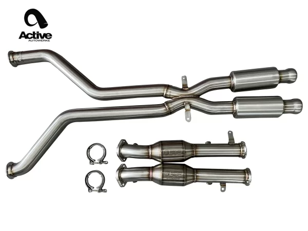 x pipeGESI 1 scaled 4 600x450 - Active Autowerke E9X M3 Signature X Pipe with GESI Ultra High Flow Cats